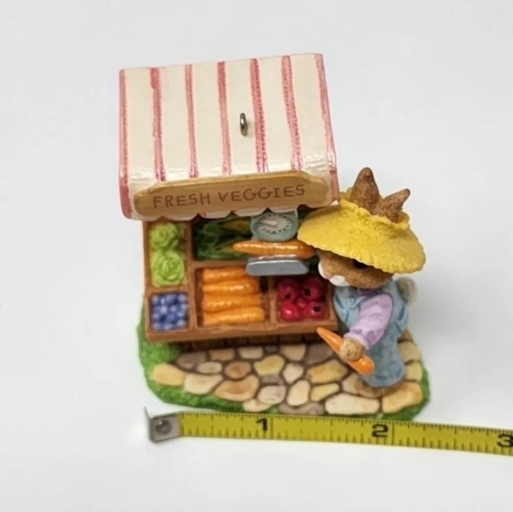 Hallmark‎ 1997 Collector's Edition Farmer's Market Tender Touches Bunny Ornament